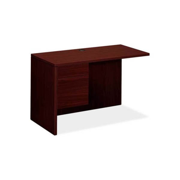 Hon HON® Return Desk, Left 48" Mahogany 10500 Series HON10516LNN